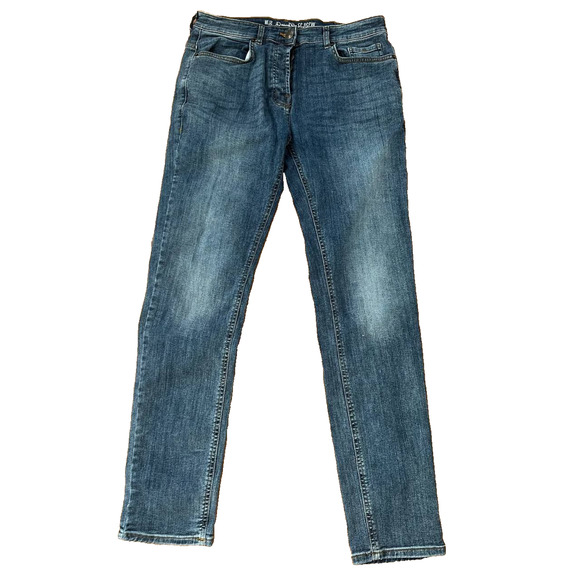 Denim & Co. Other - Denim & Co. Mens Denim Jeans Button Fly Stretch Blue 32/32 A000863